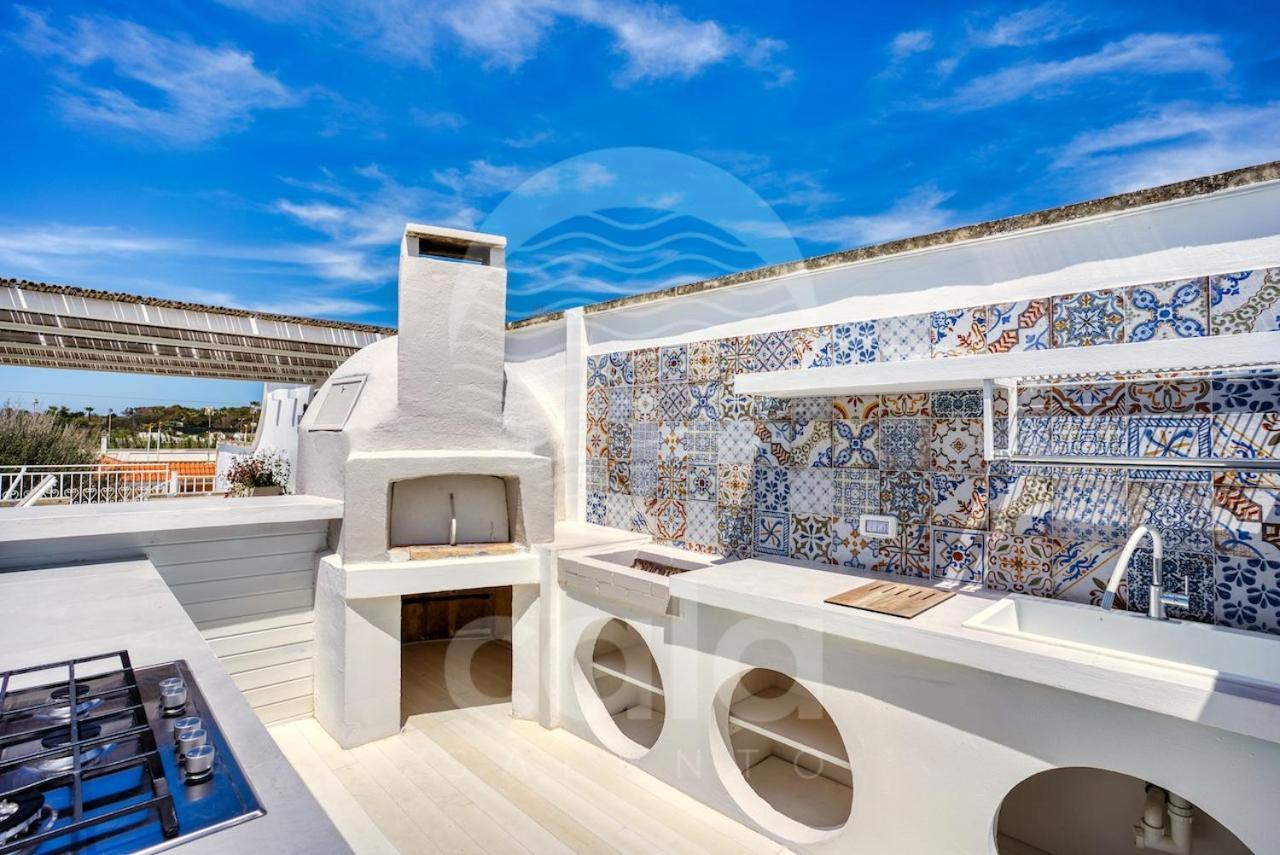 Villa Desiderio By Cala Salento Torre Lapillo Buitenkant foto